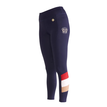 Shires Aubrion Team Shield Riding Tights Navy