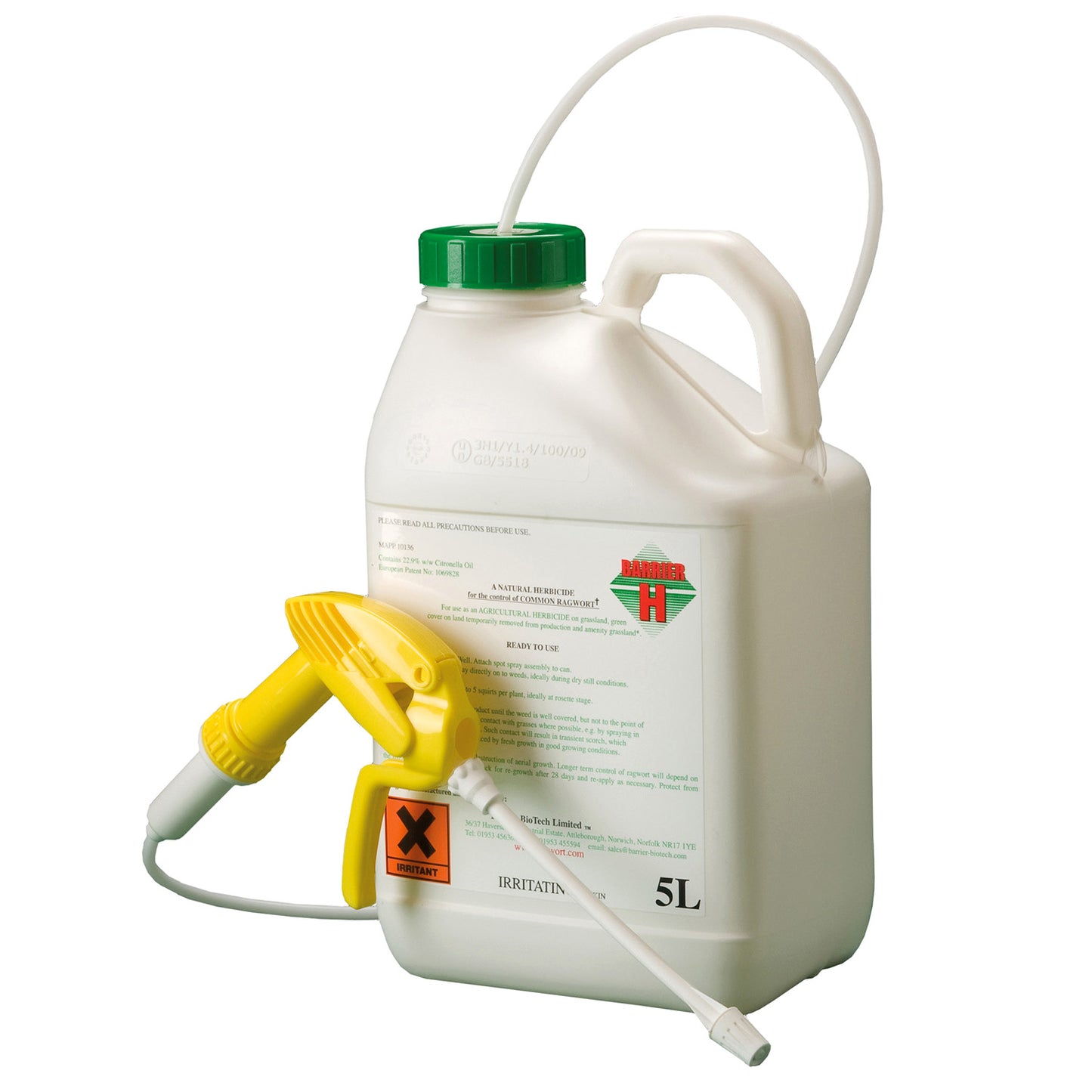 Barrier H Ragwort Killer 5 Litres