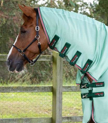 Premier Equine Combo Mesh Air Fly Rug with Surcingles Mint Green