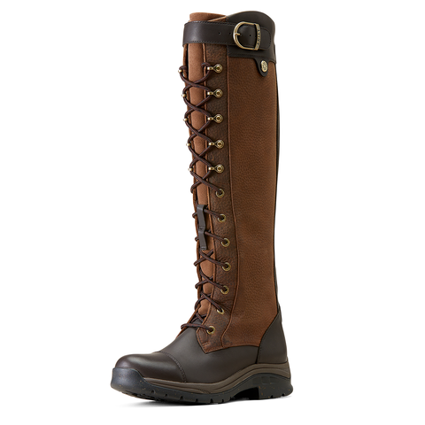 Ariat Womens Berwick Max Waterproof Boot Ebony Brown