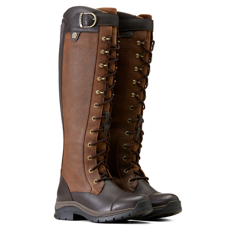 Ariat Womens Berwick Max Waterproof Boot Ebony Brown