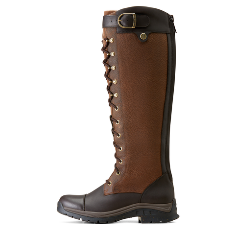 Ariat Womens Berwick Max Waterproof Boot Ebony Brown