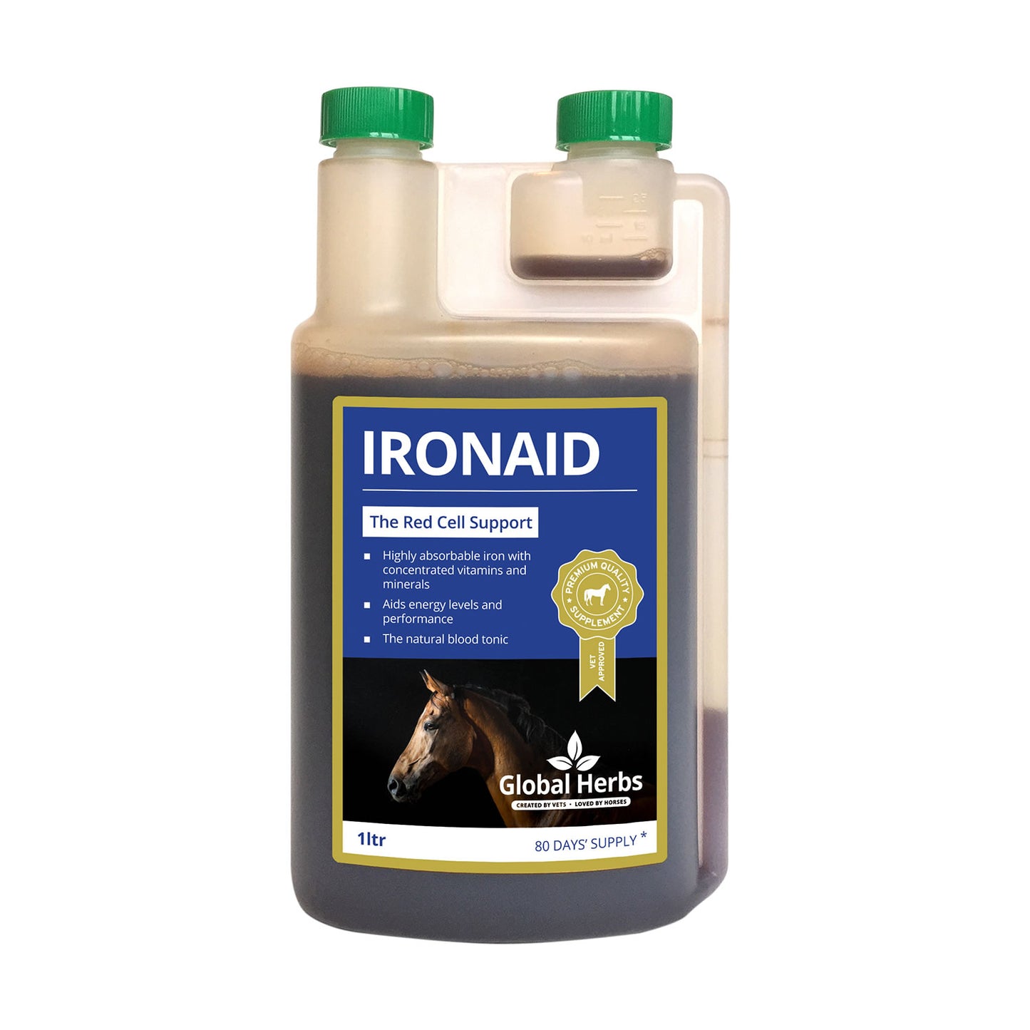 Global Herbs IronAid Liquid 1 Litre