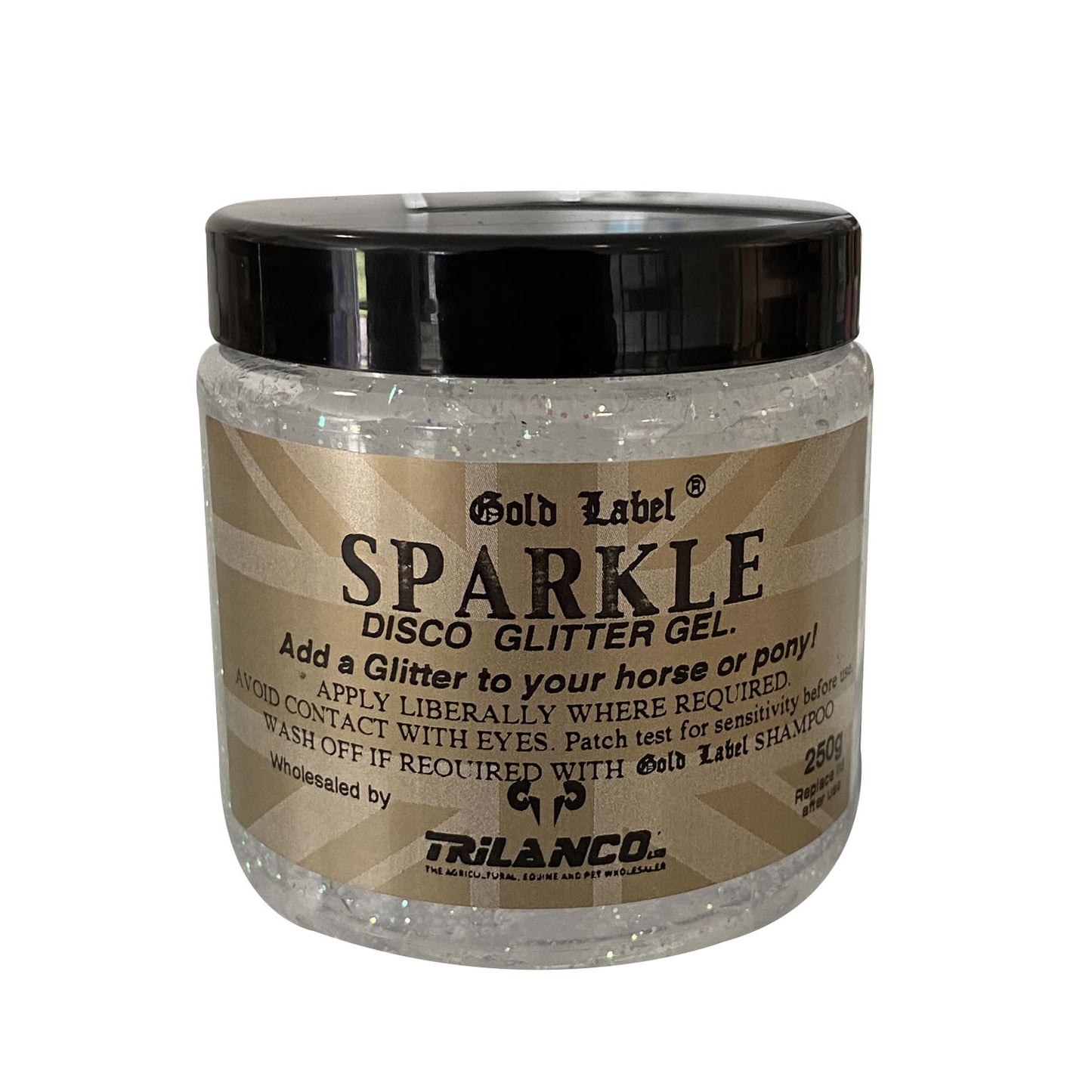 Gold Label Sparkle Glitter Gel 250g