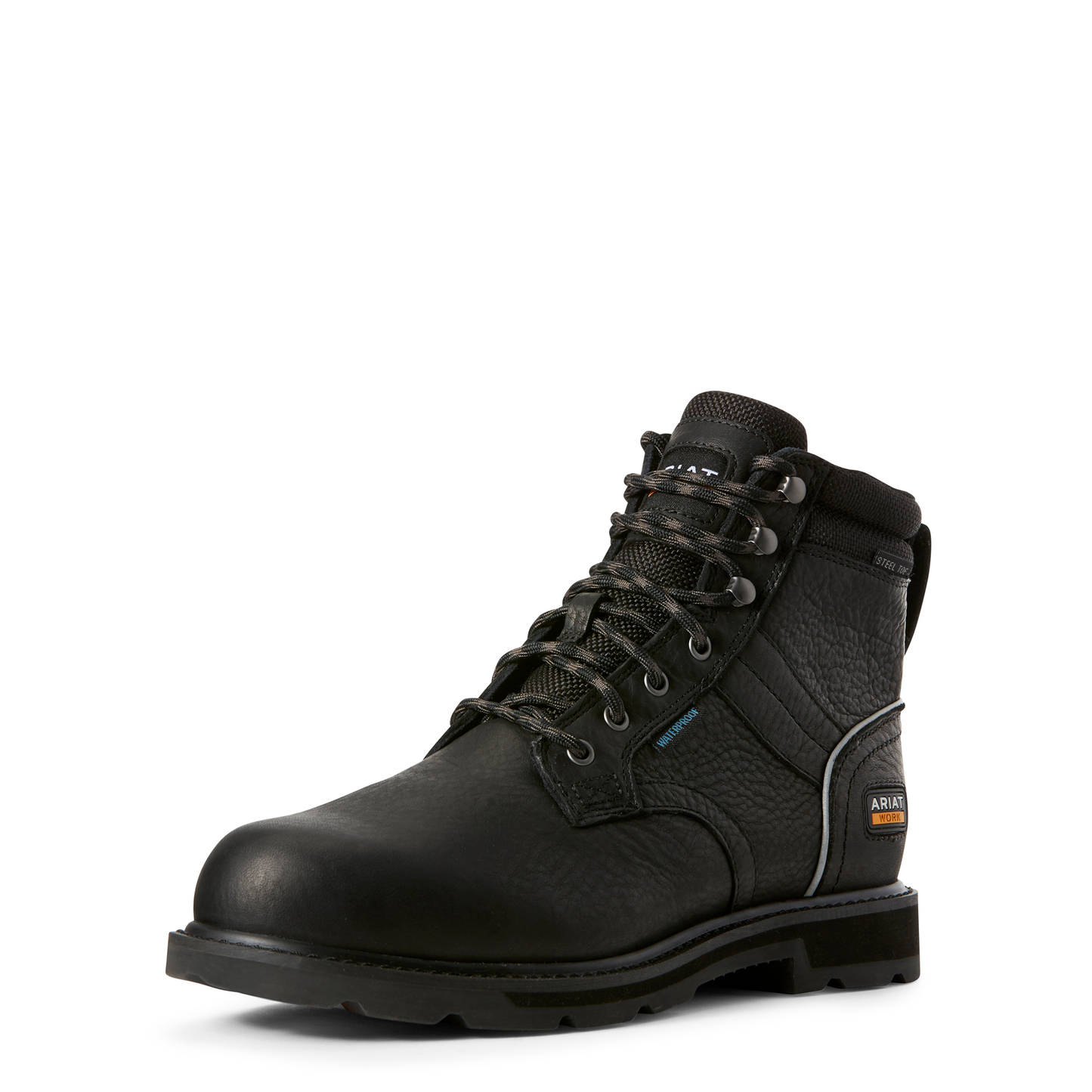 Ariat Mens Groundbreaker Chelsea Waterproof Steel Toe Work Boot