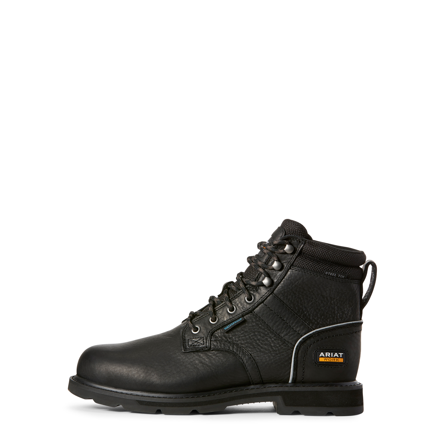 Ariat Mens Groundbreaker Chelsea Waterproof Steel Toe Work Boot
