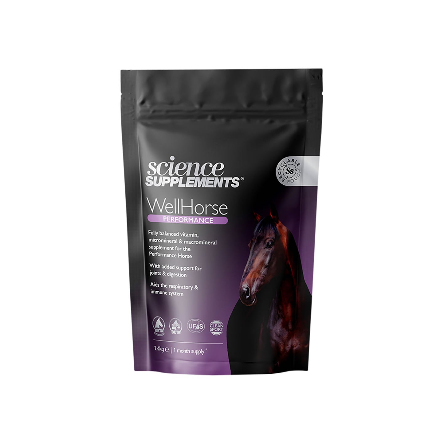 Science Supplements WellHorse Performance 1.4kg - Free P&P