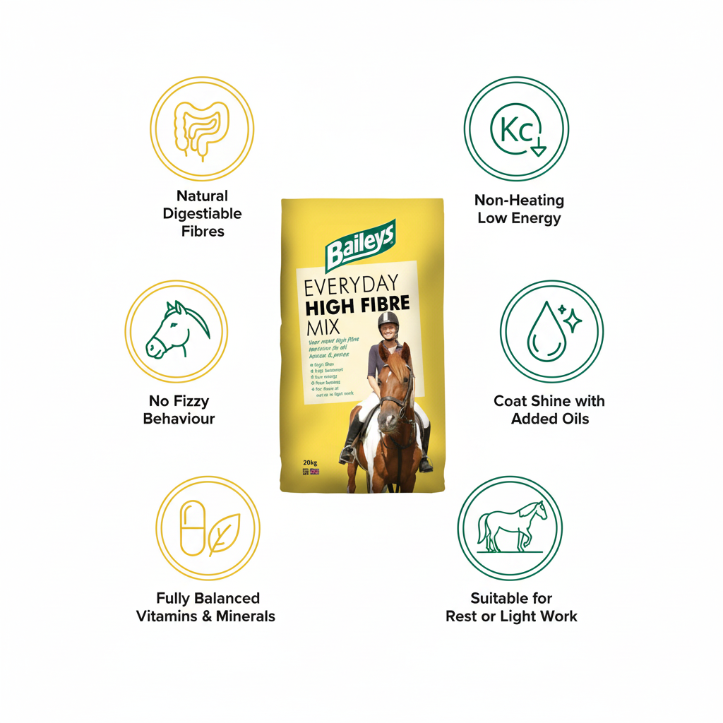 Baileys Everyday High Fibre Mix Infographic