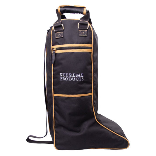 Supreme Products Pro Groom Riding Boot Bag Black/Gold