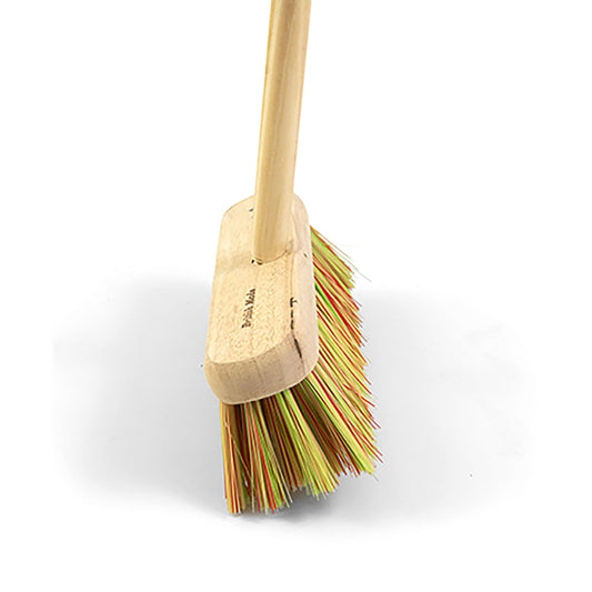 Hillbrush Medium Sweeping Broom with Handle