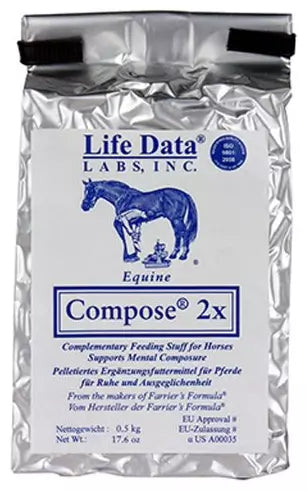 Life Data Labs Compose Equine Calming Supplement 500g