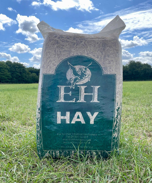 E H Haylage Hay 15kg approx - Pallet of 40 Bales