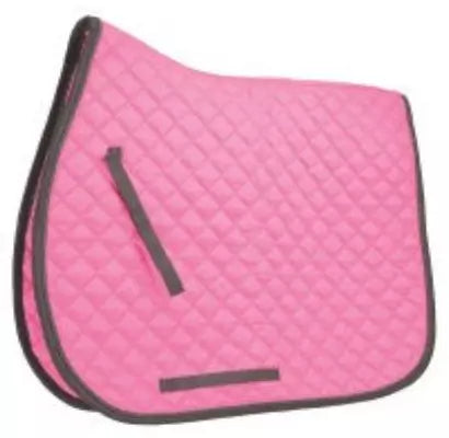 Hyspeed Pro Saddle Cloth Pony Pink/Black Cord Binding