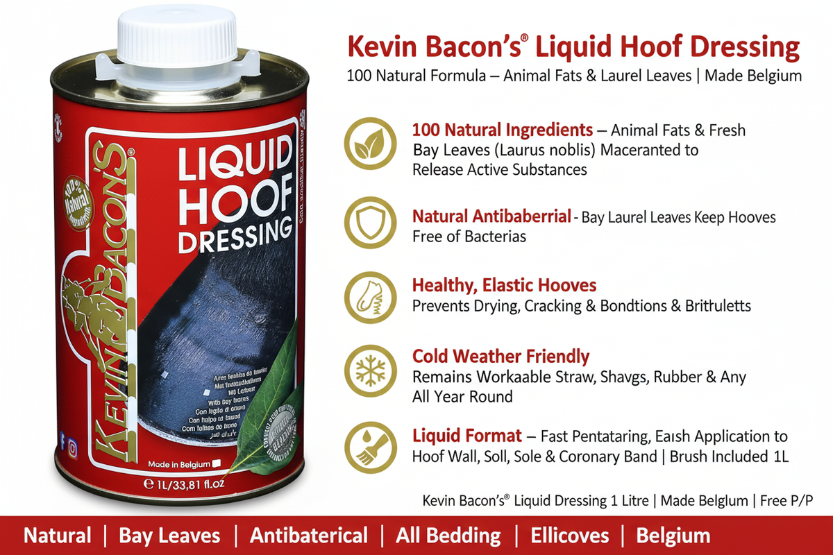 Kevin Bacon's Liquid Hoof Dressing Infographic