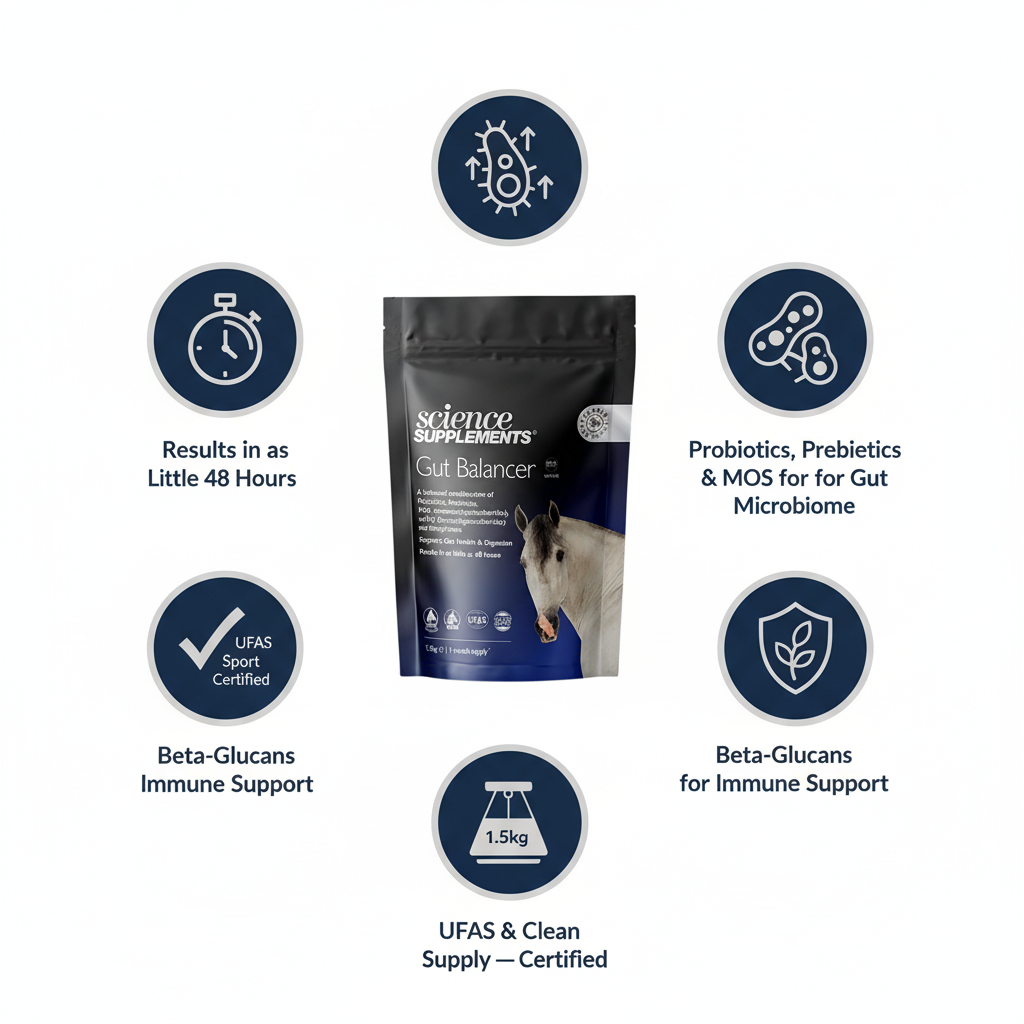 Science Supplements Gut Balancer Infographic