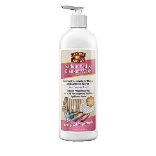 Leather Therapy Saddle Pad & Blanket Wash 473ml