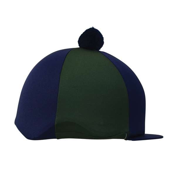 Hy Equestrian Two Tone Lycra Silks With Bobble