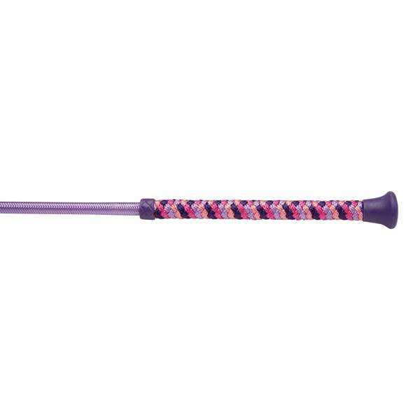 Hy Equestrian Cord Handle Riding Whip 66cm