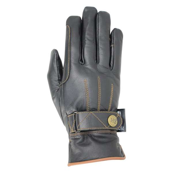 Hy Equestrian Thinsulate Leather Winter Riding Gloves