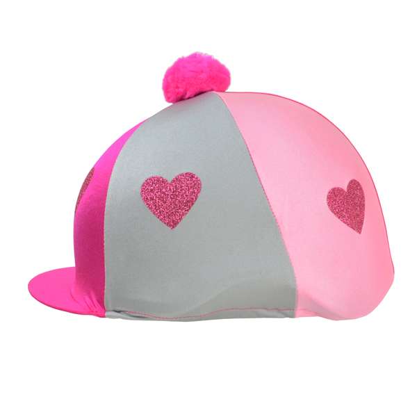 Love Heart Glitter Hat Cover By Little Rider