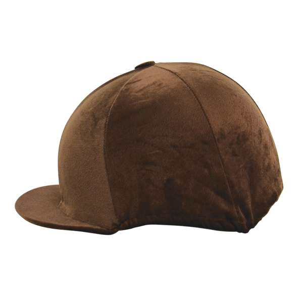 Hy Equestrian Velour Soft Velvet Hat Cover