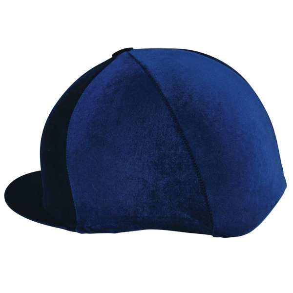 Hy Equestrian Velour Soft Velvet Hat Cover