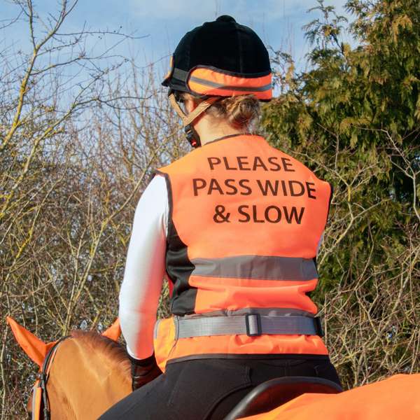 HyVIZ Waistcoat Please Pass Wide & Slow