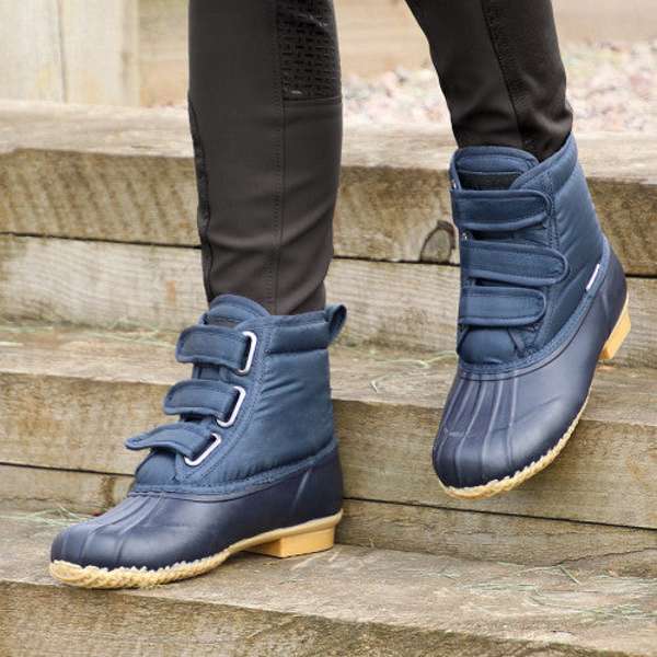 Hy Equestrian Muck Boots Navy