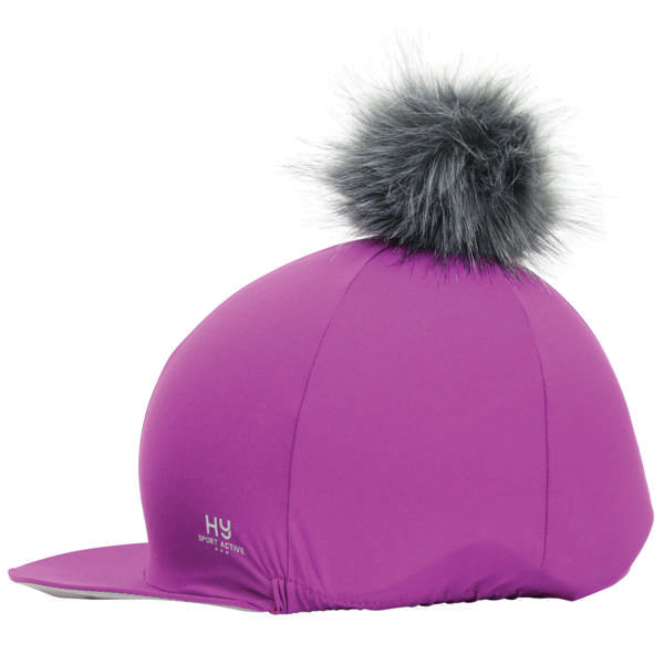 Hy Sport Active Hat Silk With Interchangeable Pom Pom