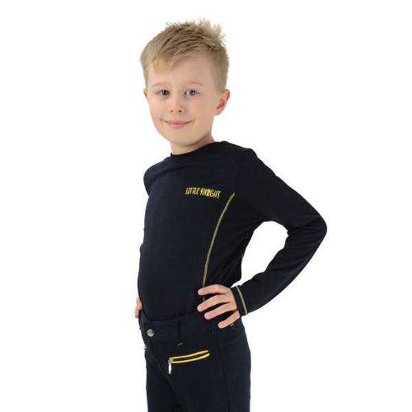 Lancelot Base Layer By Little Knight Navy/Yellow