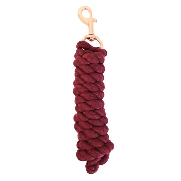 Hy Equestrian Rose Gold Lead Rope 2 Metres
