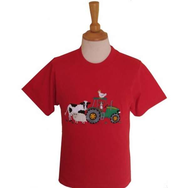 British Country Collection Farmyard Kids T-Shirt