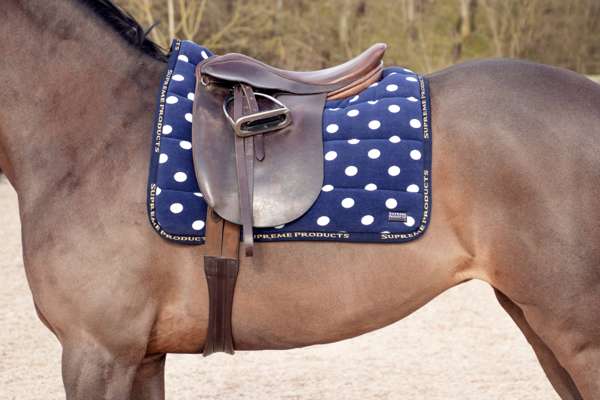 Supreme Products Dotty Fleece Saddle Pad