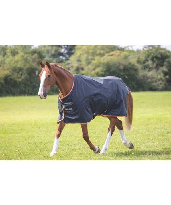 Shires Typhoon 200 Turnout Rug Black