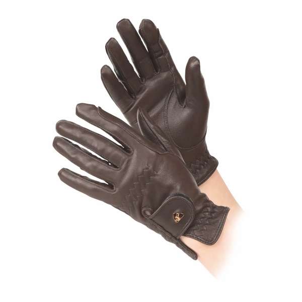 Shires Aubrion Leather Riding Gloves