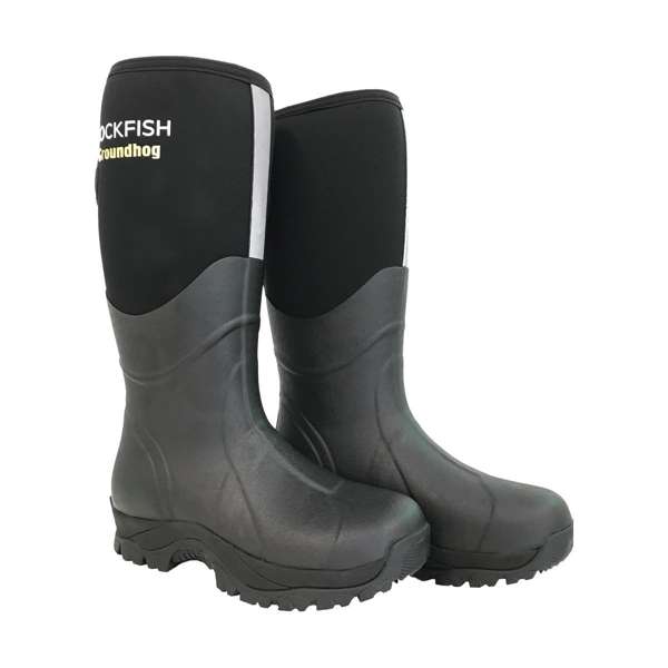 Rockfish Neoprene Lined Groundhog Wellington Boots