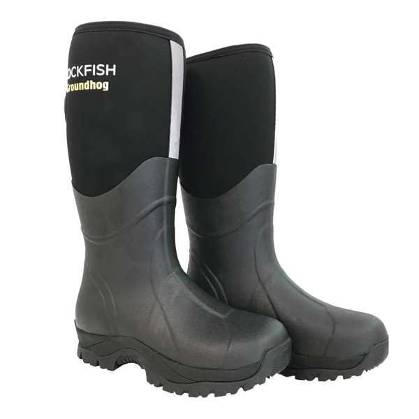 Rockfish Neoprene Lined Groundhog Wellington Boots