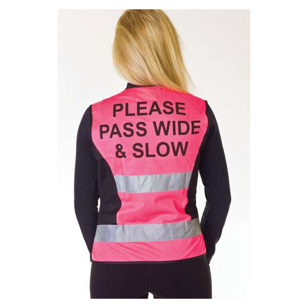 HyVIZ Waistcoat Please Pass Wide & Slow