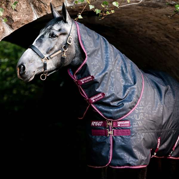 Horseware Amigo Hero Ripstop Plus Lite 0G Navy/Burg/White