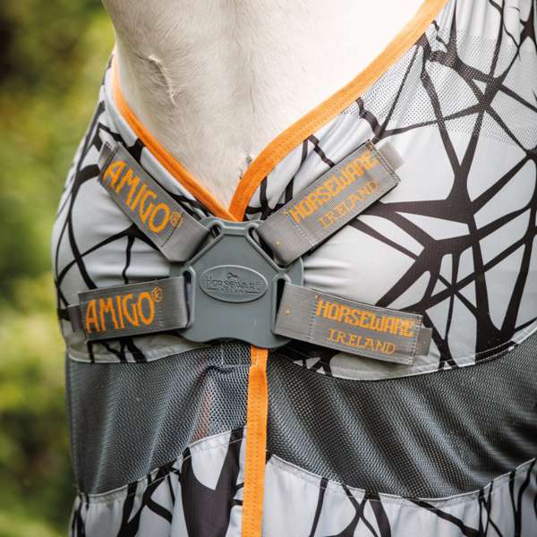 Horseware Amigo Camofly Grey/Orange
