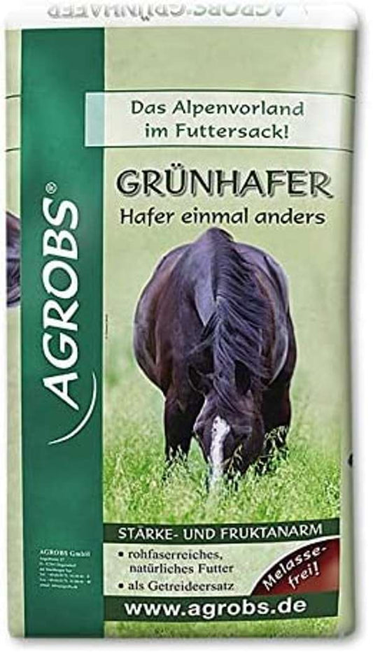 Agrobs Grunhafer (Green Oat Chaff) 15kg - Free P&P