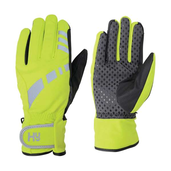 Hy Equestrian Reflective Waterproof Multipurpose Gloves