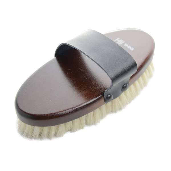 Hyshine Deluxe Goat Hair Wooden Body Brush