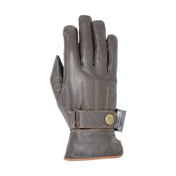 Hy Equestrian Thinsulate Leather Winter Riding Gloves