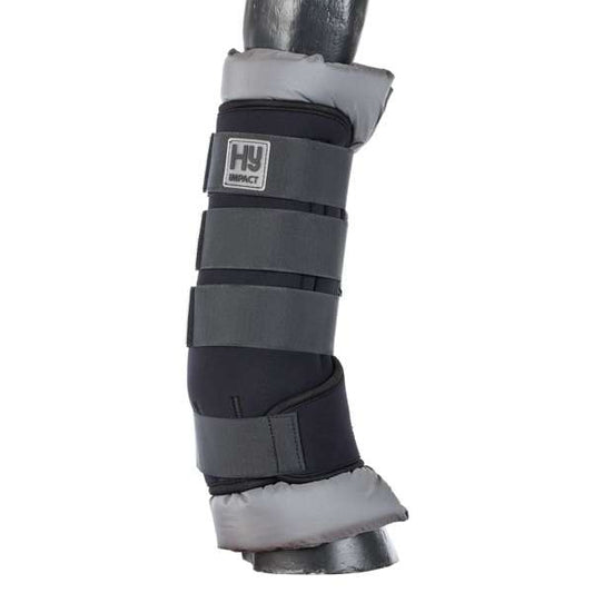 Hy Equestrian Stable Protection Boot Black/Grey