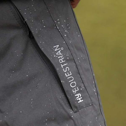 Hy Equestrian Waterproof Reflective Over Trousers Black