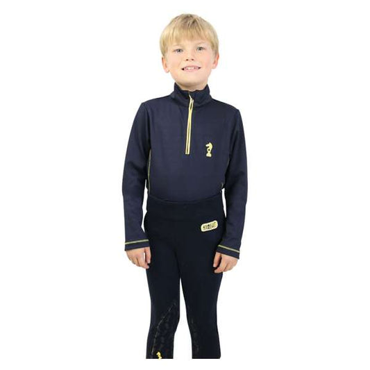 Lancelot Base Layer By Little Knight Navy/Yellow