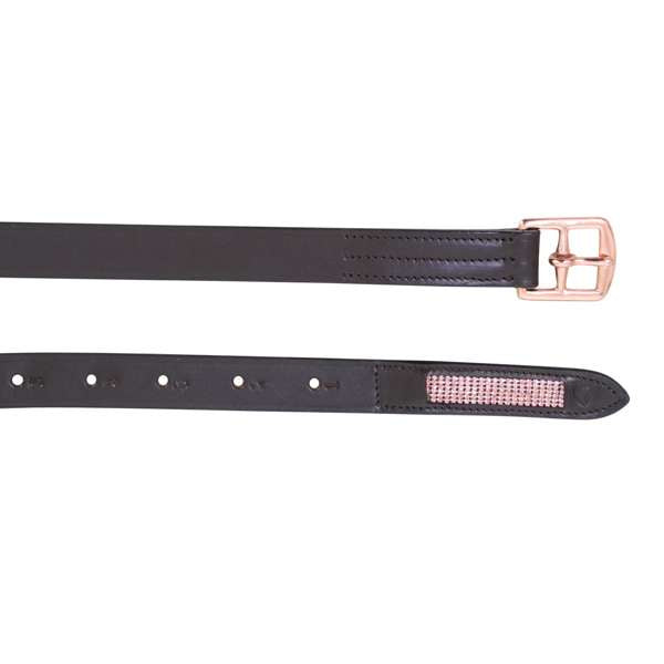 Hy Equestrian Rosciano Rose Gold Stirrup Leathers