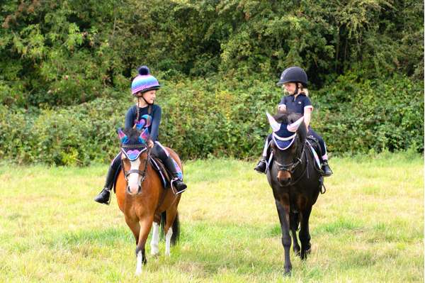 Dazzling Night Fly Veil By Little Rider Navy
