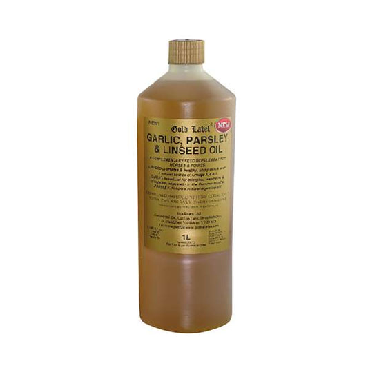 Gold Label Garlic Parsley & Linseed Oil 1 Litre